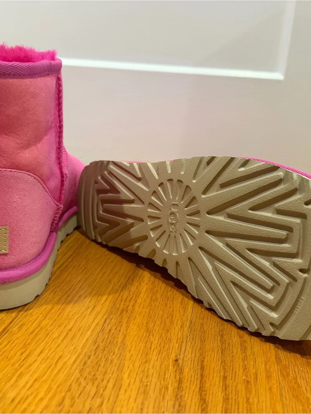 UGG Women's Mini Boot in Bright Pink